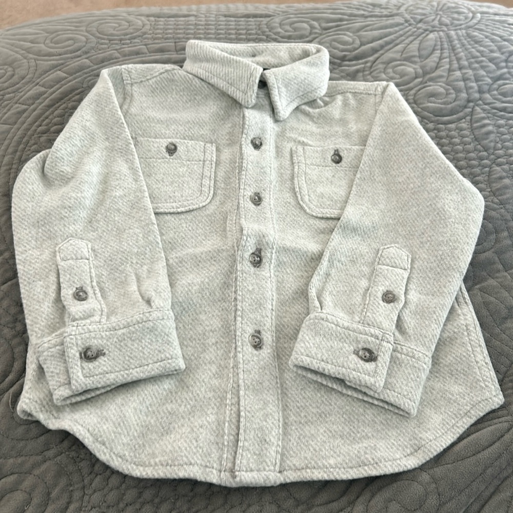 Janie and Jack fleece button down